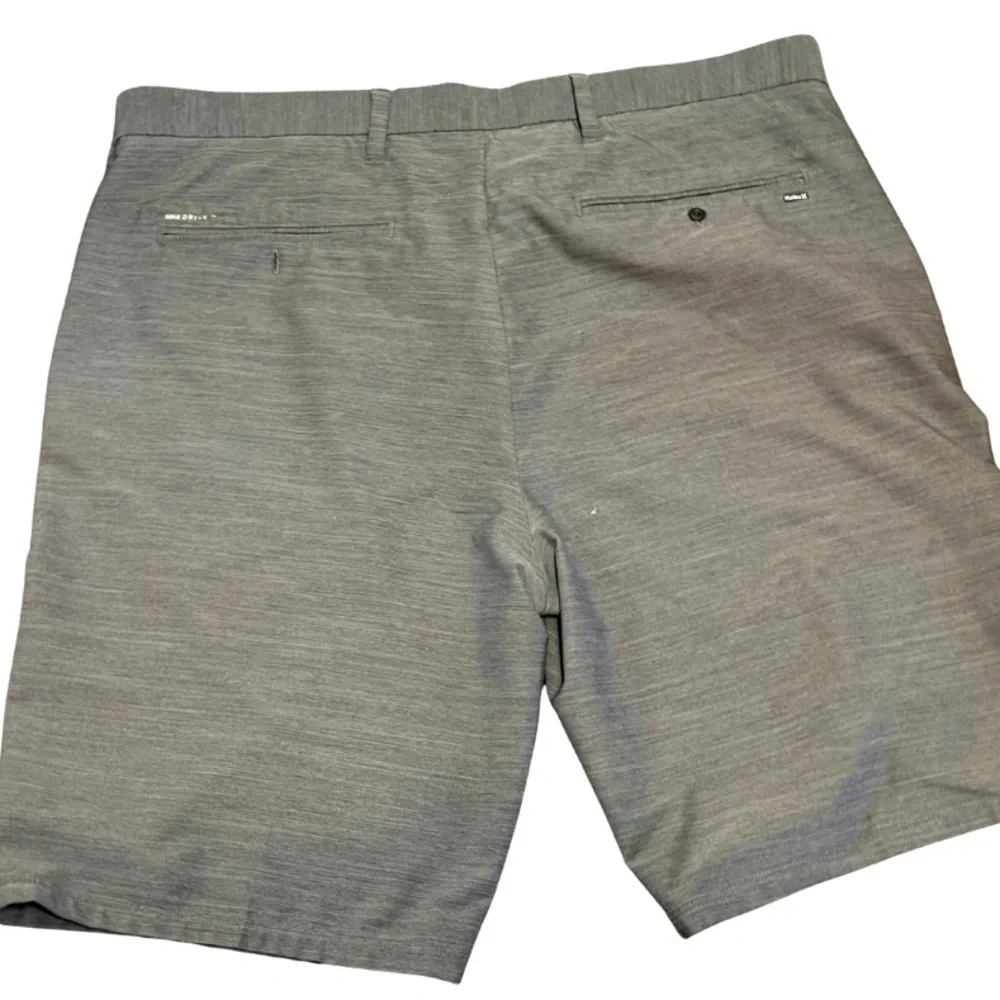 Hurley Nike Dri Fit Gray Shorts Men 38 Surf‎ Skater Athleisure